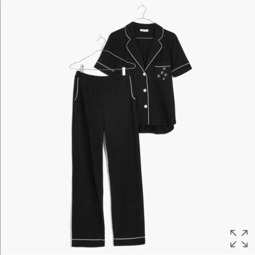NWT Size Large Madewell Cozy Embroidered PJs - Picture 2 of 4